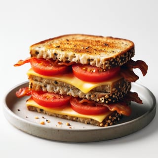 Bacon Tomato Grilled Cheese Grilled Cheese