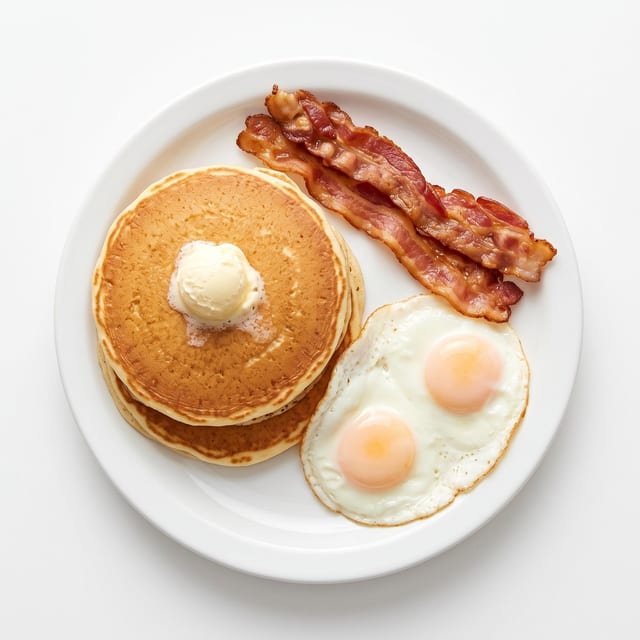 Sweet & Savory Pancake Platter.