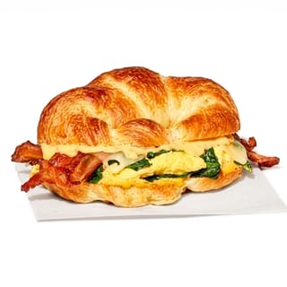 Spinach Bacon Croissant