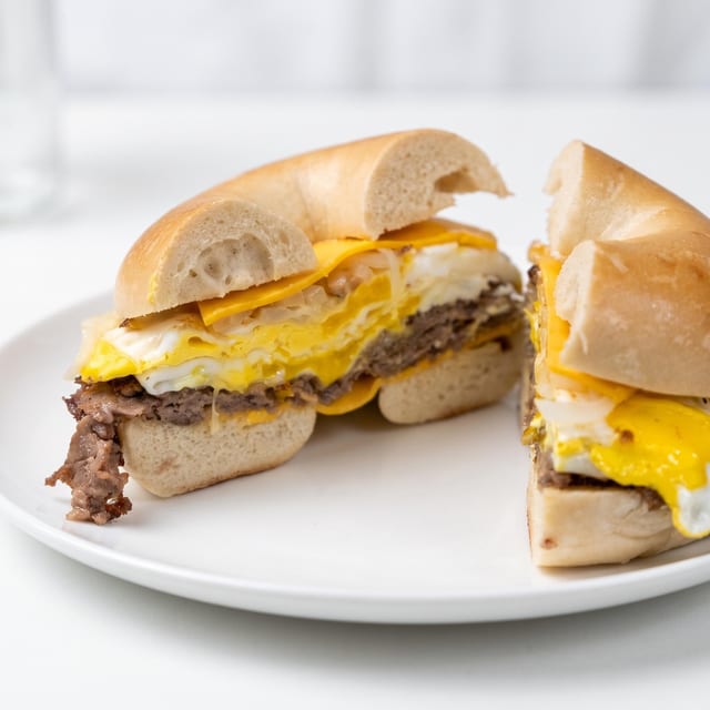 Philly Steak Egg & Cheese.