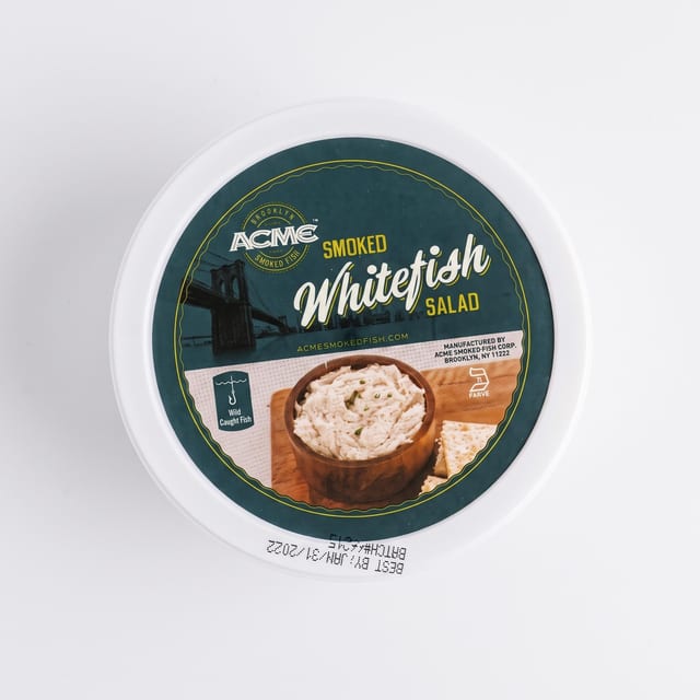 Whitefish Salad Tub.