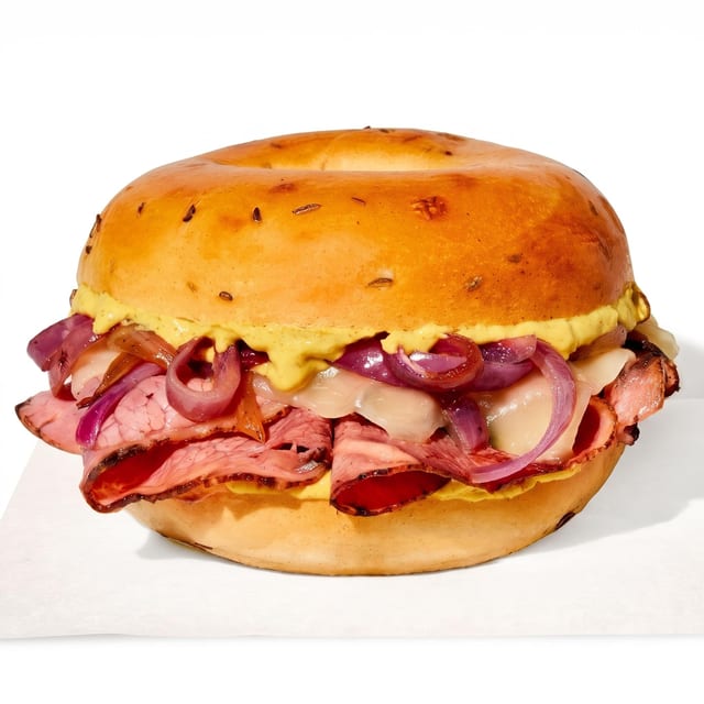 Hot Pastrami Sandwich.