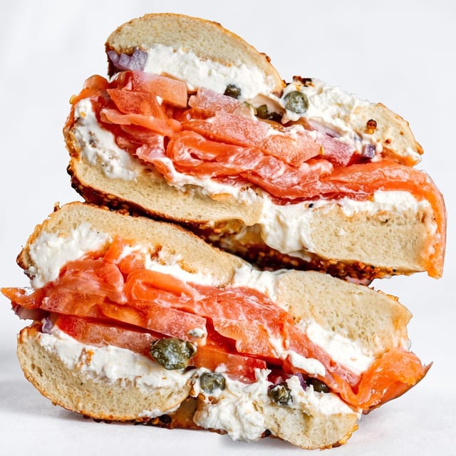 Nova Lox Sandwich.