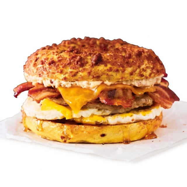 French Toast Egg Sandwich.