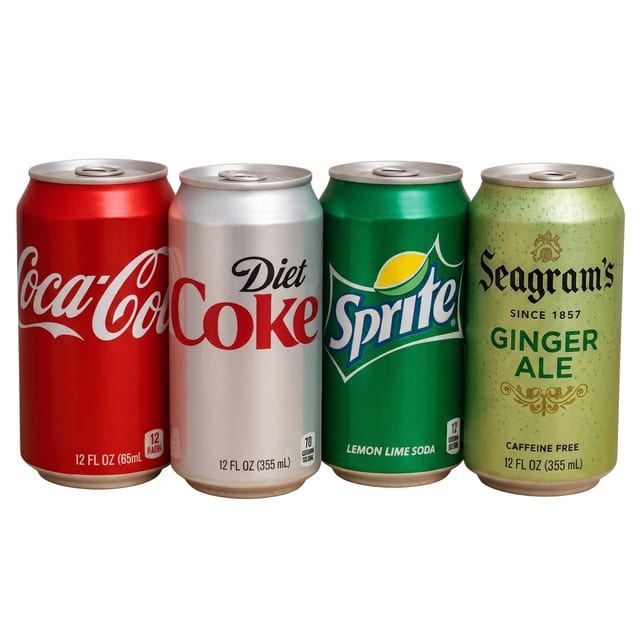 Soda 12oz Can.