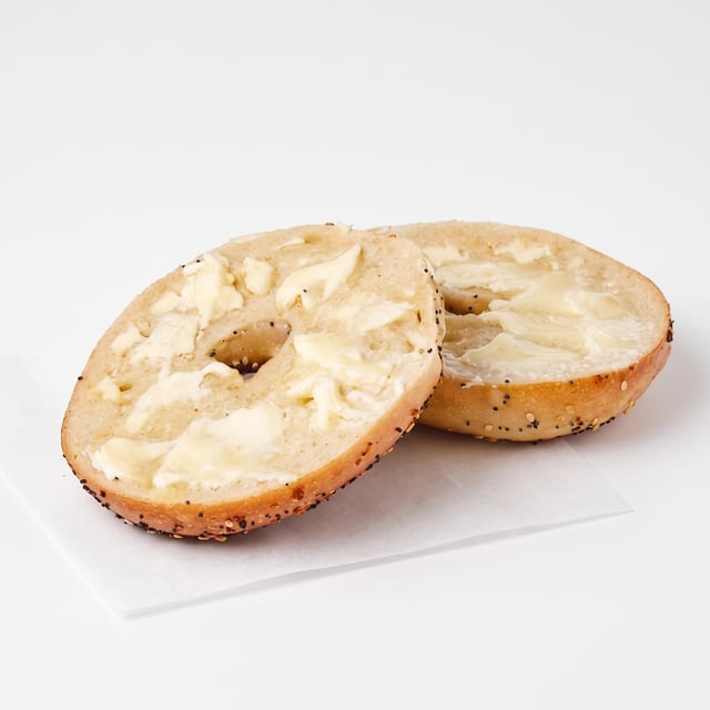 Bagel with Butter.