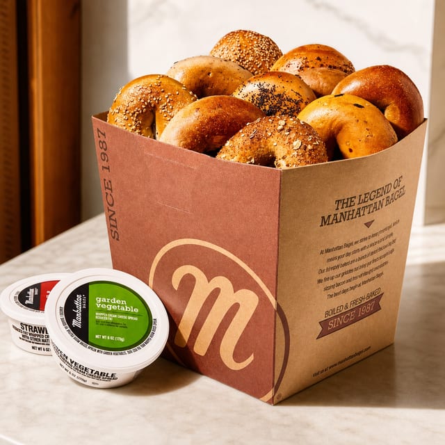 Dozen Bagel Value Pack.