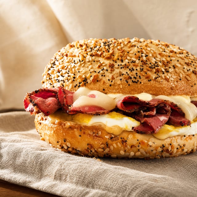 Pastrami Egg Cheese (LTO).