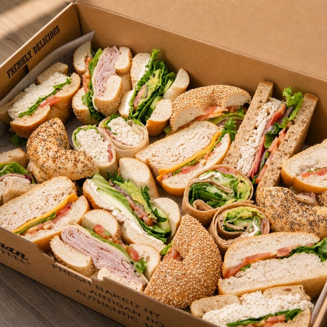 Lunch Sandwich Platter.