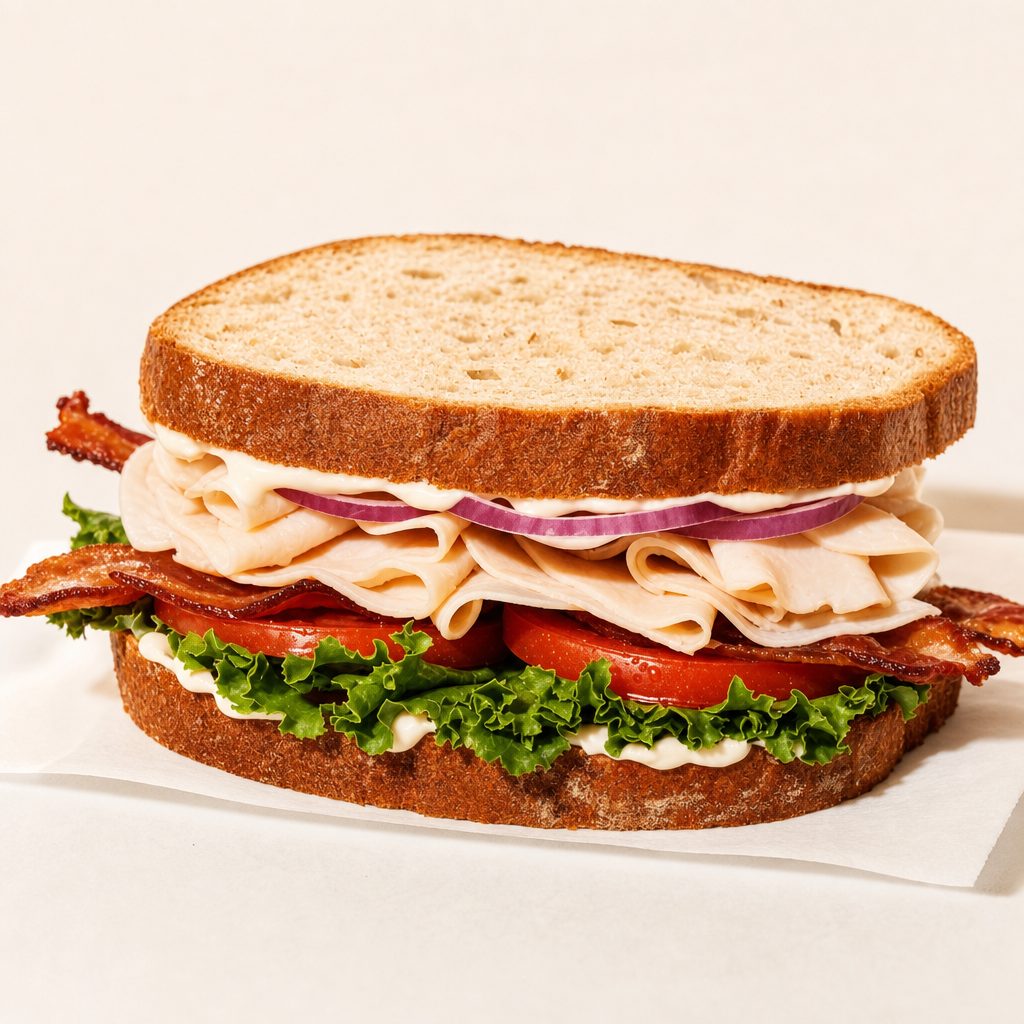 Roasted Turkey Club.