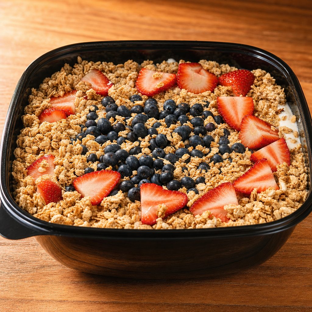 Group Yogurt Parfait Bowl.