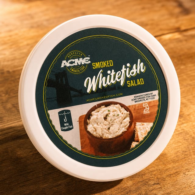 Whitefish Salad 7oz Container.