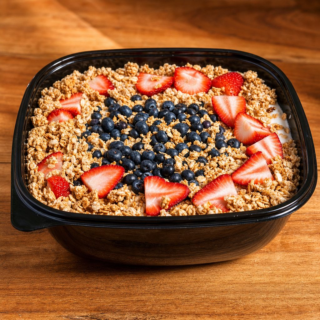 Group Yogurt Parfait Bowl.