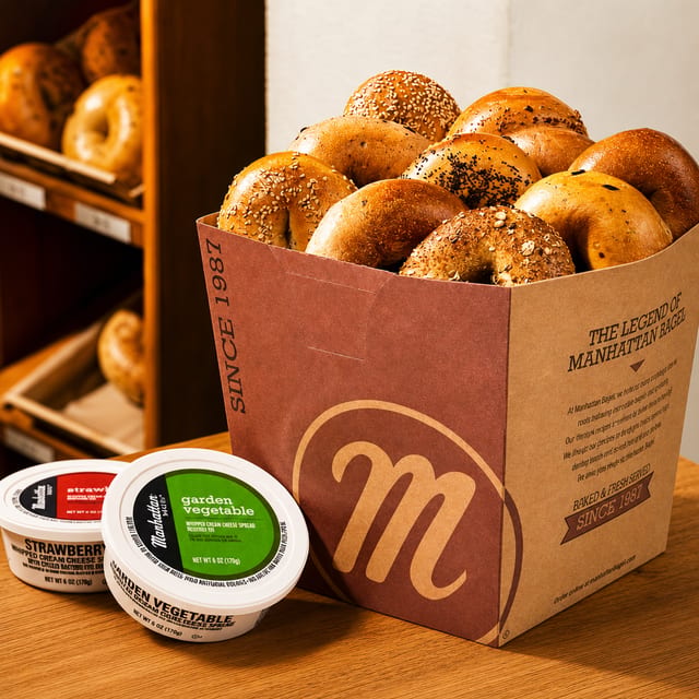 Bagels & Spreads.