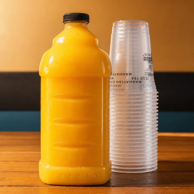 Catering Orange Juice.