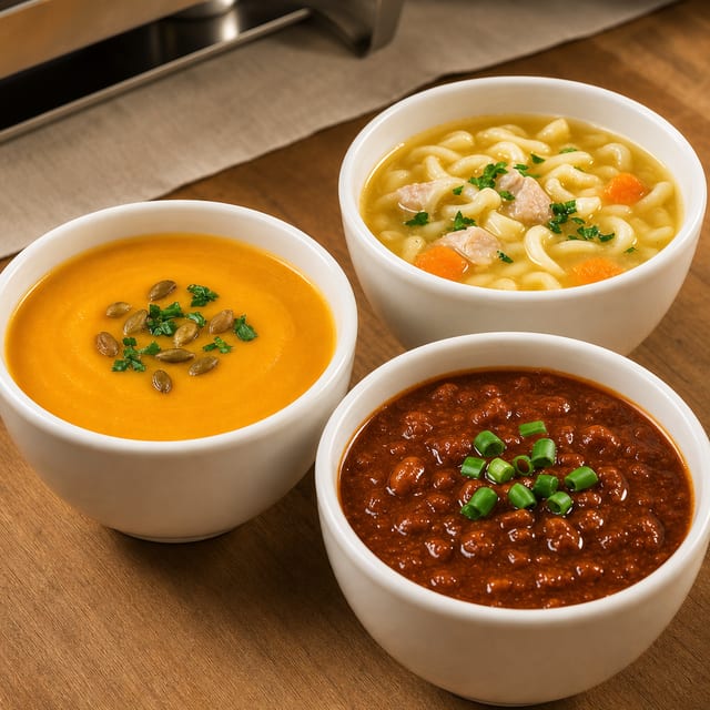 Soup for the Group (Serves 4-6).
