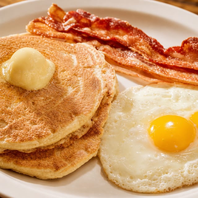 Sweet & Savory Pancake Platter.
