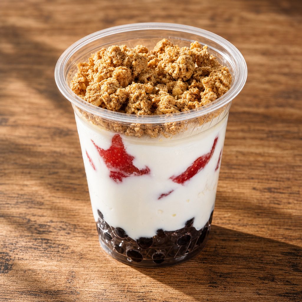 Yogurt parfait.