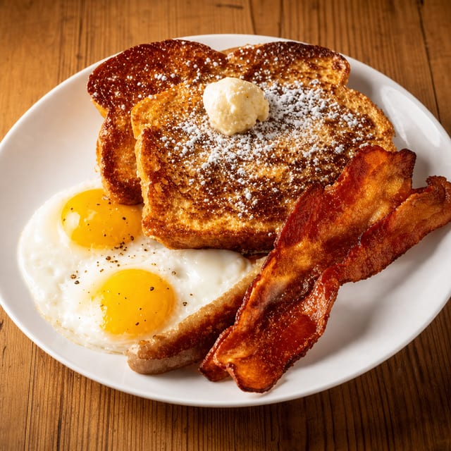 Sweet & Savory French Toast Platter.