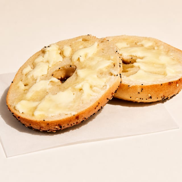 Bagel with Butter.