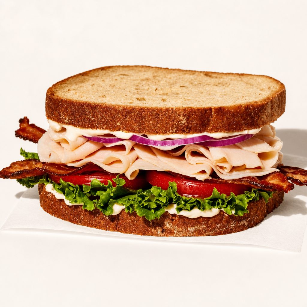 Roasted Turkey Club.