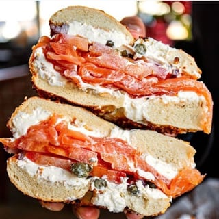The Classic Nova Lox Sandwich