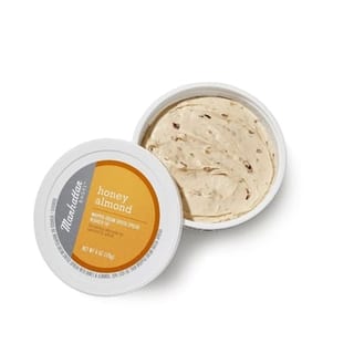 Tub of flavored cream cheese