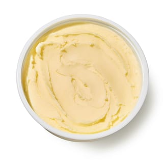 Tub of whipped butter