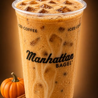 Pumpkin Spice Ice Latte